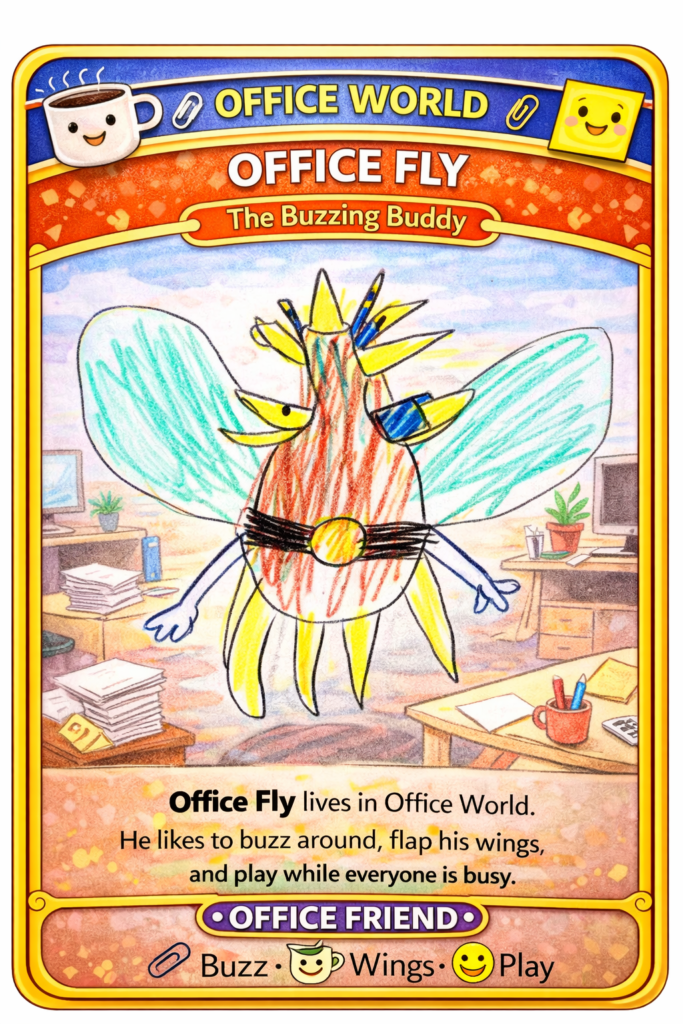 Office Fly – The Buzzing Buddy