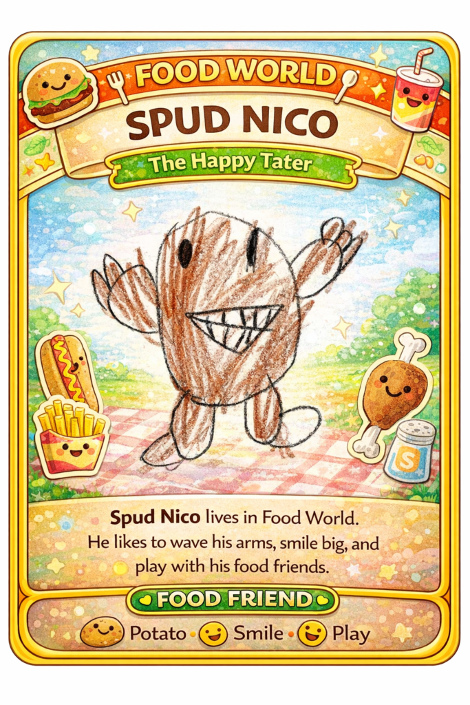Spud Nico – The Happy Tater