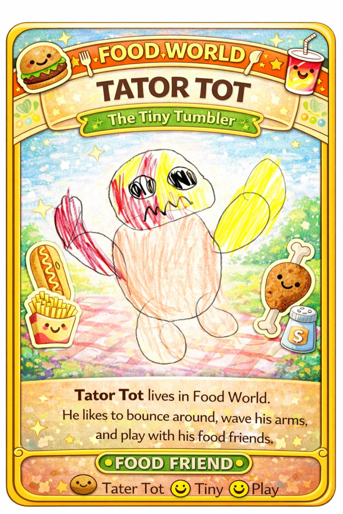 Tator Tot – The Tiny Tumbler